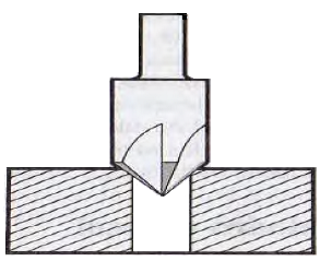 Detalle de avellanado